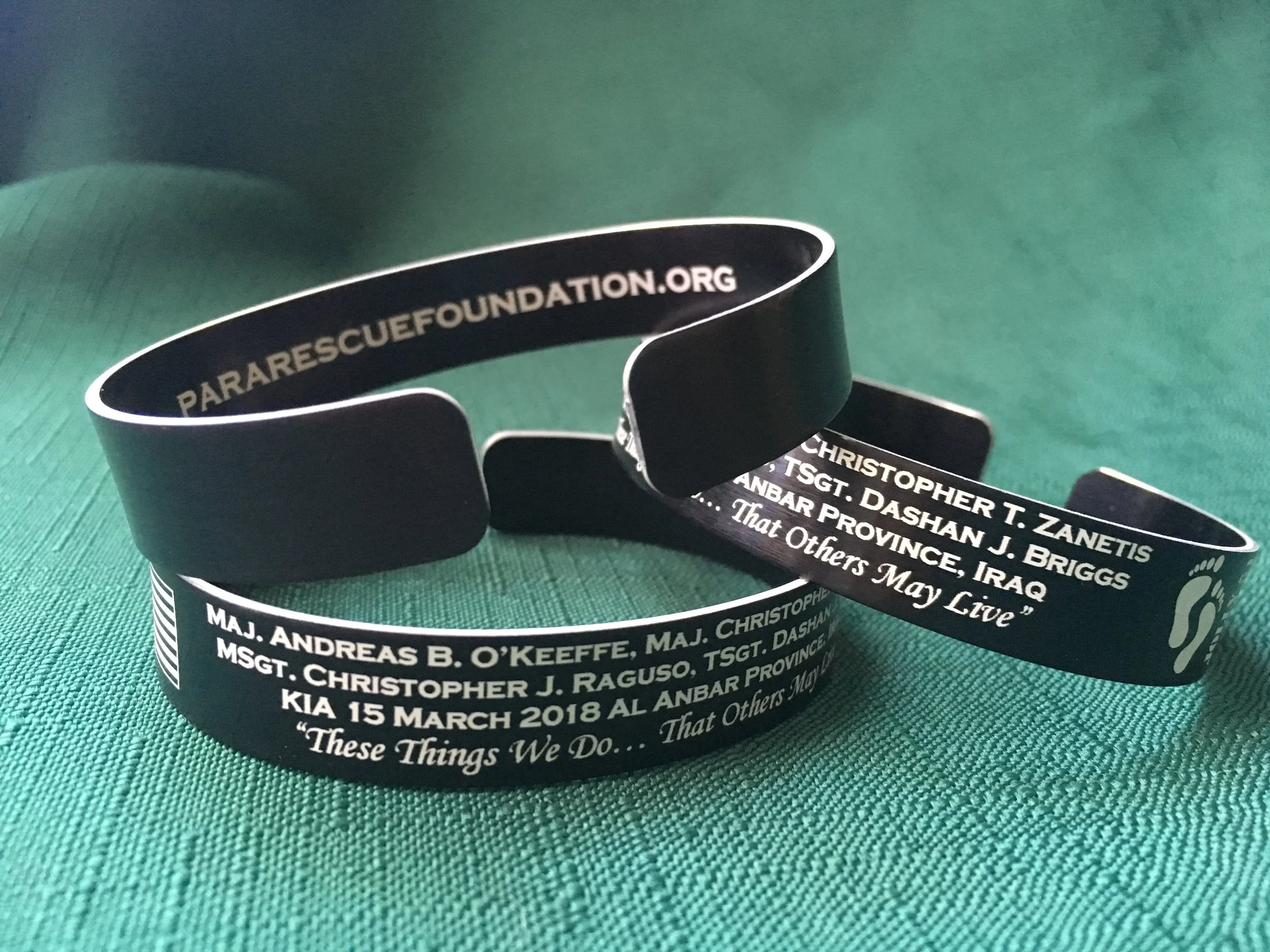 アクセサリー yurikaakutsu Moment to moment bracelet B) IMO Bracelet - Jolly 51 Aircrew — Pararescue Foundation